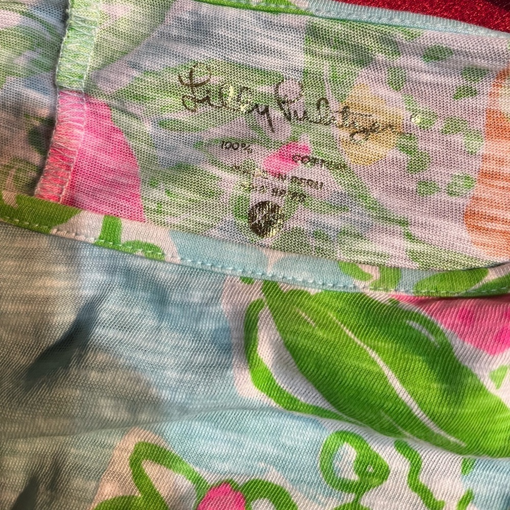 Lilly Pulitzer Marlowe Boatneck T-Shirt Dress XS summer beach vacation - Picture 4 of 6